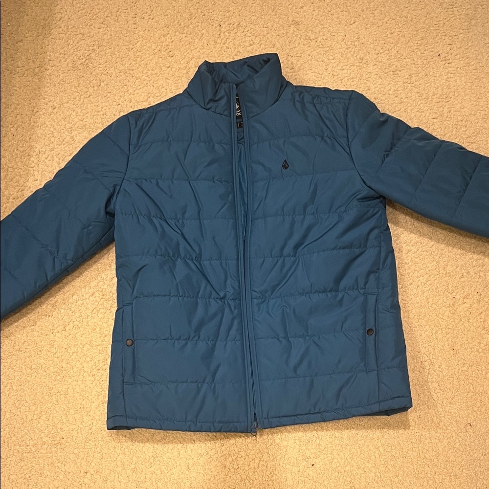 Men’s Volcom Blue Puffer Jacket